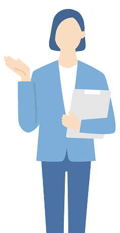 図:女性スーツの画像