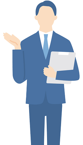 図:男性スーツの画像