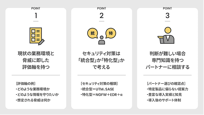 UTMを導入すべきか否かの判断ポイント