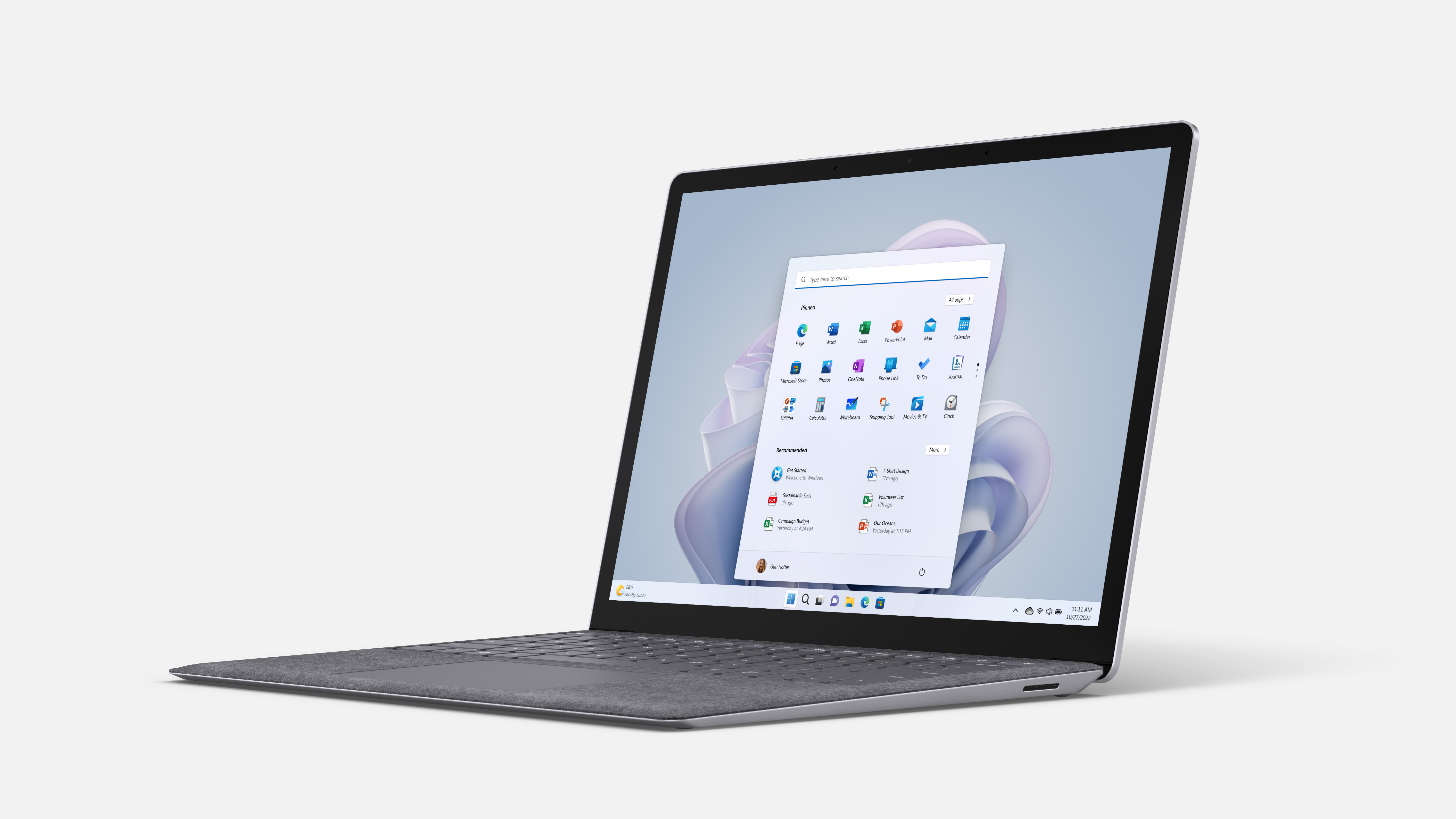 画像：Surface Laptop 5
